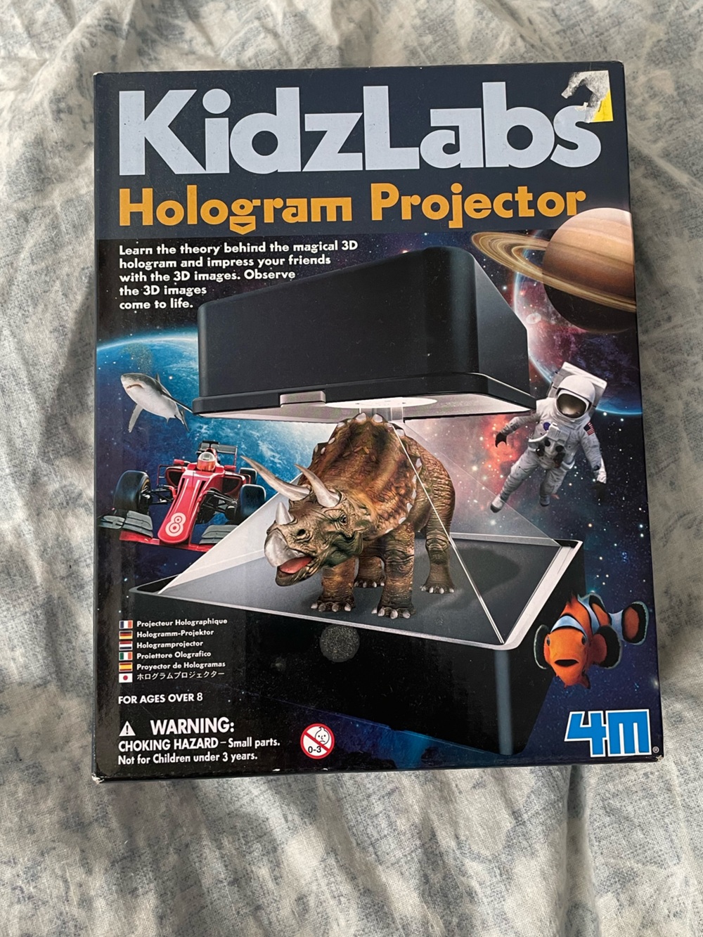 new- kidz labs hologram projector activity set for boy or girl STEM